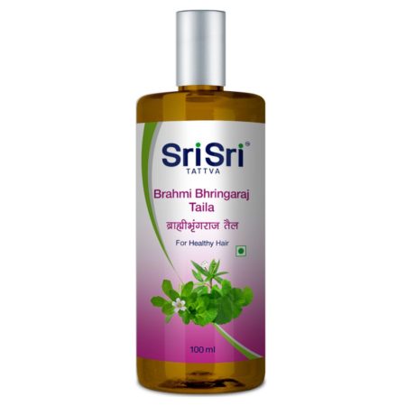 Huile Capillaire Ayurvédique Maha Bhringraj - À Base D'Eclipta Alba & Brahmi - 100% Naturel - 50ml-500ml