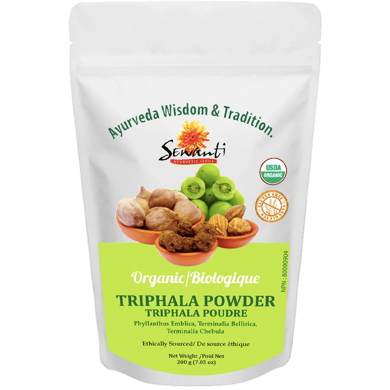 Poudre Triphala - Cure Détox Ayurvédique - Plantes Entières - Marque Tradition Nature - Neuf