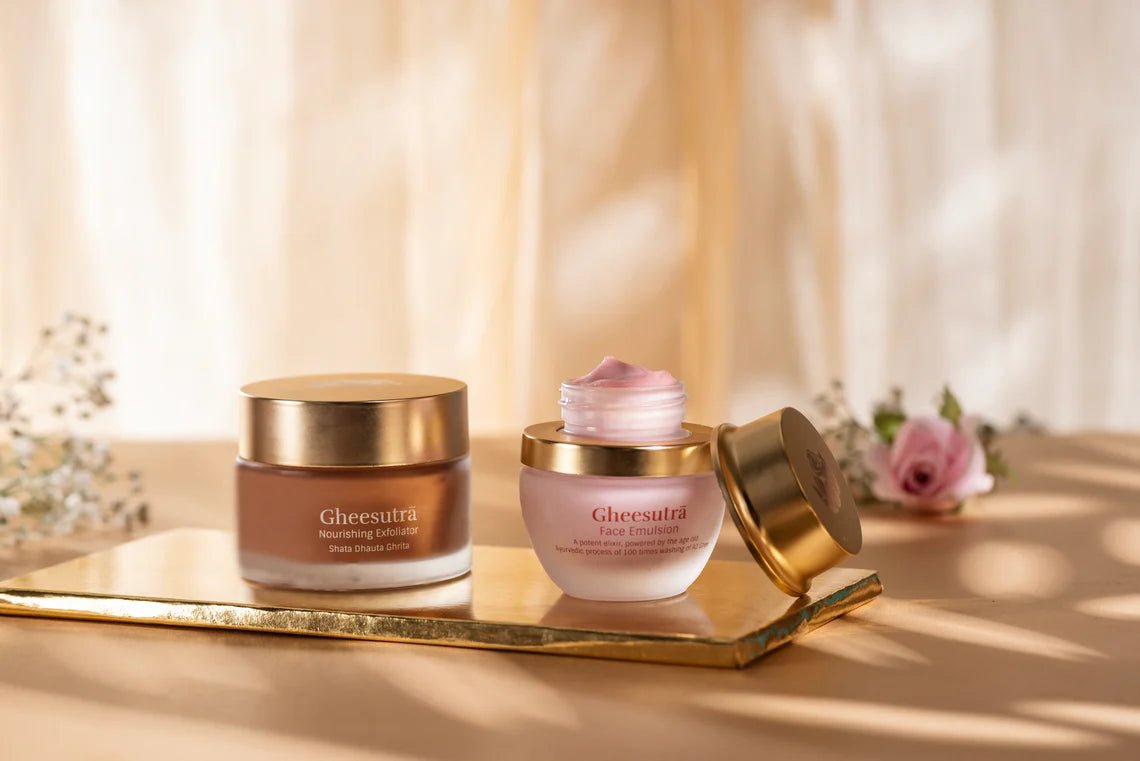 Gheesutrā Collection Set - Powered by a 5,000 year - old Ayurvedic process - The Ayurveda Shop