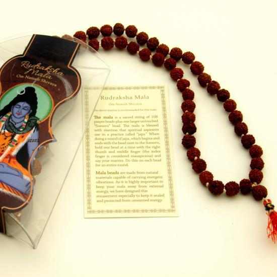Rudraksha Mala Beads Necklace With 108 Prayer Beads for Japa, Meditation,  and to Increase Calmness Rudraksha Beads, Rosary Beads, Mala -  Canada