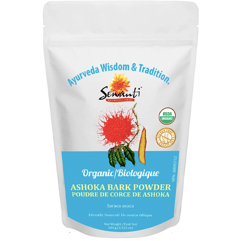 Ashoka Bark Powder Organic, 100g (Menstrual Relief, Reproductive Sup